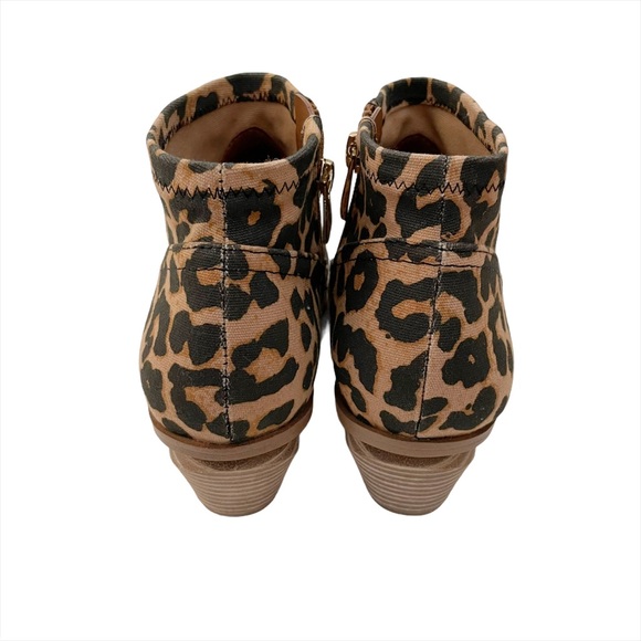 NWOT Franco Sarto | Women’s Leopard Ankle Boots - Picture 4 of 8